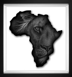 Grand Africa by Colin Banks - Original sized 29x32 inches. Available from Whitewall Galleries